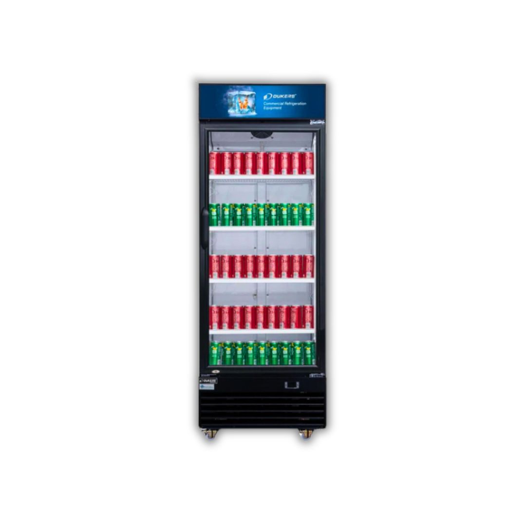 Commercial Merchandiser Refrigerator single Glass Door