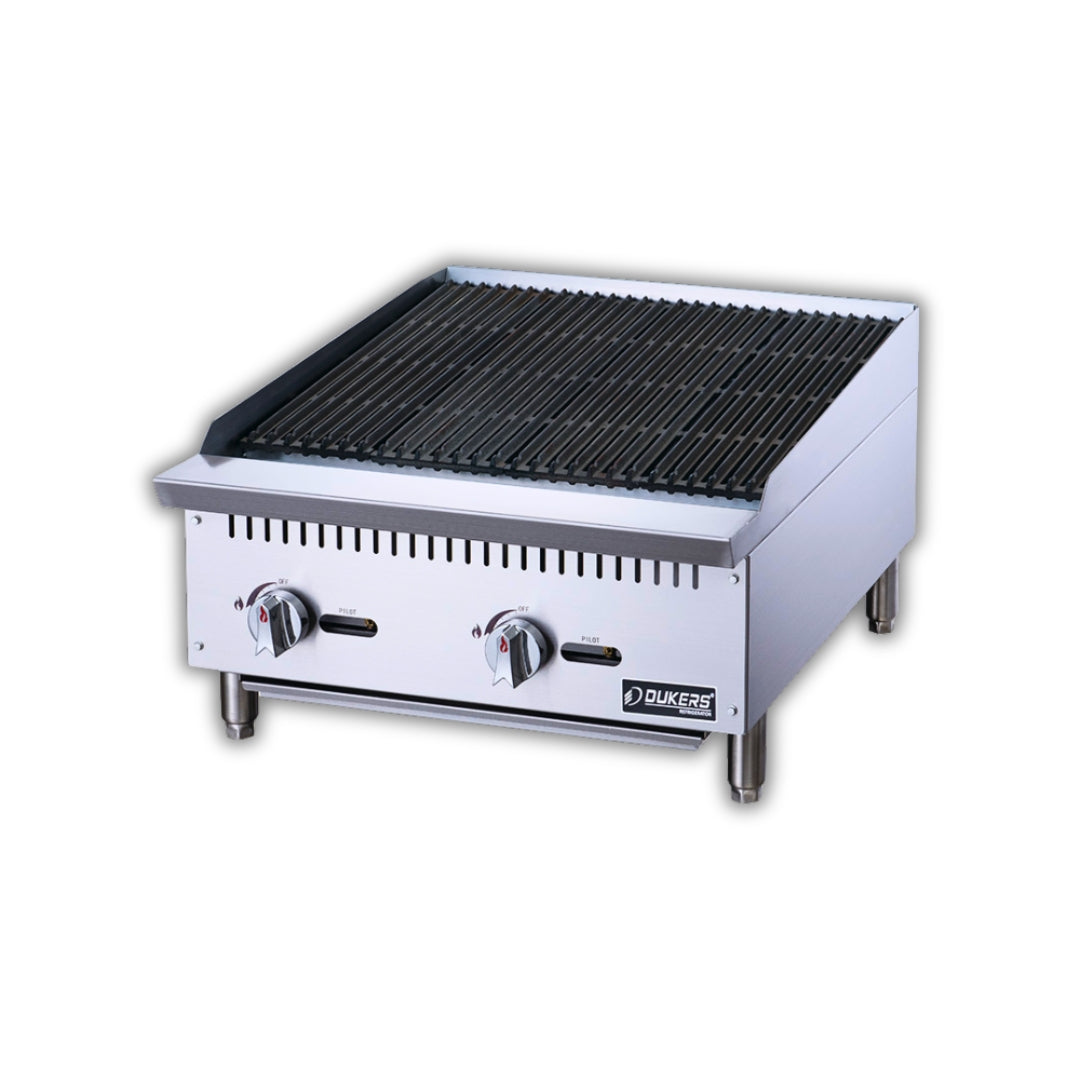 DUKERS Countertop Gas Charbroiler