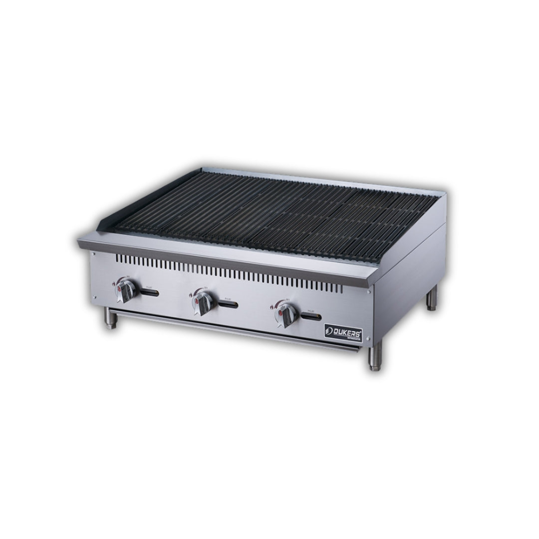 DUKERS Countertop Gas Charbroiler