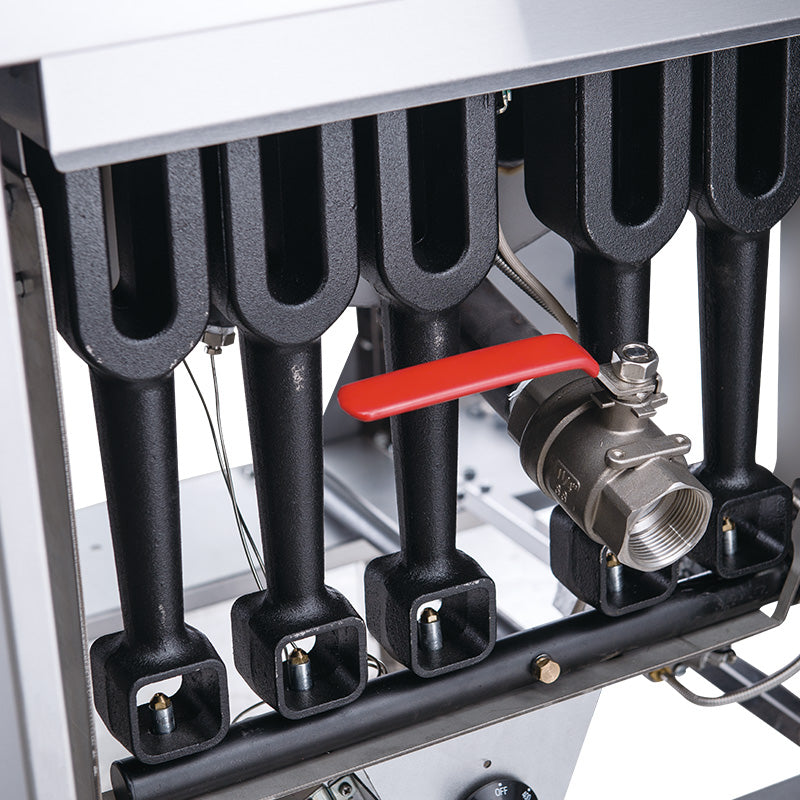 DUKERS Gas Fryer with 3 Tubes Burners