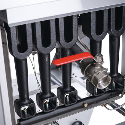 DUKERS Gas Fryer with 3 Tubes Burners